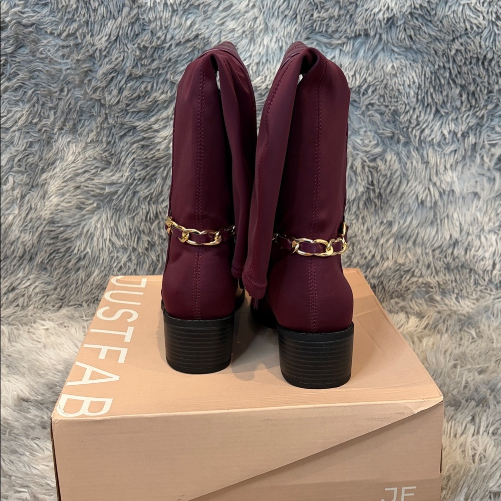 🛍️💝JUSTFAB: Argo Quilted Riding Boot🛍️💝 - Picture 5 of 16
